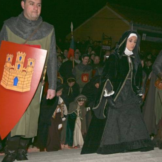 Llegada de la Reina Juana